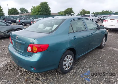 2009 Toyota Corolla Le z USA, uszkodzony, nr VIN 1NXBU40E69Z047390